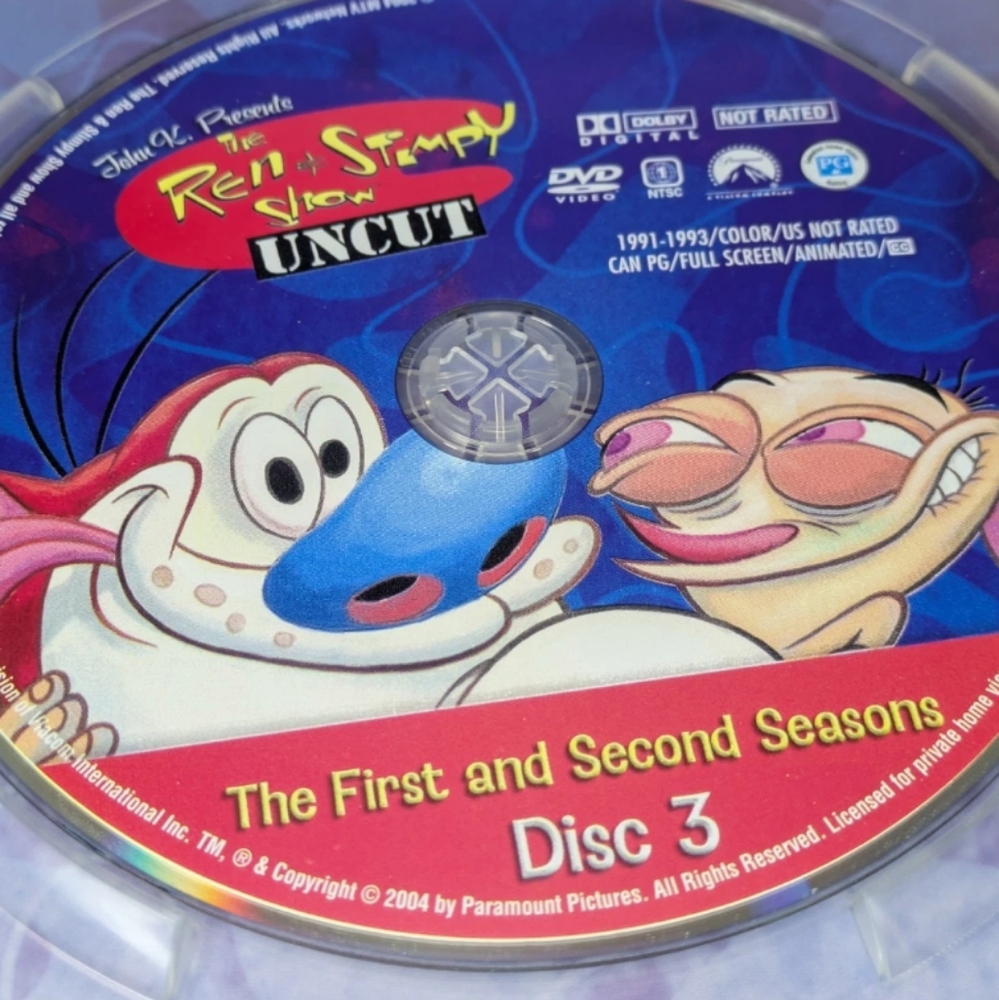 The Ren And Stimpy Show UNCUT The First and Second Season Disc 1,2,3 (1991/1993) - Picture 9 of 12